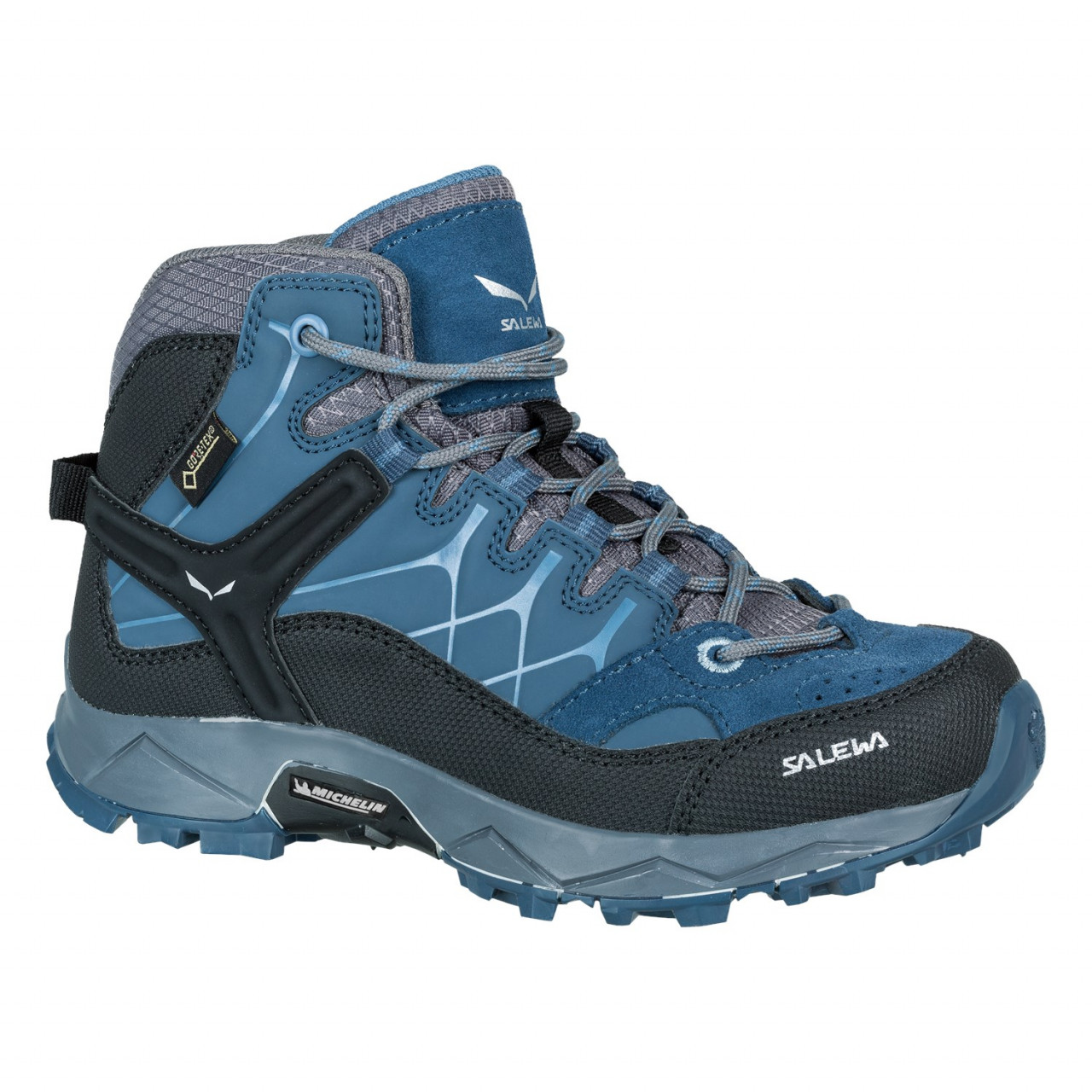 Salewa Alp Trainer Mid GORE-TEX® ορειβατικα παπουτσια παιδικα μπλε/γκρι Greece TA2031579